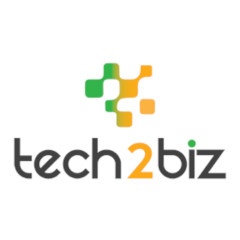 Tech2biz logo